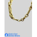 BRAND NEW 9ct Gold 26” Stars & Bars Necklace